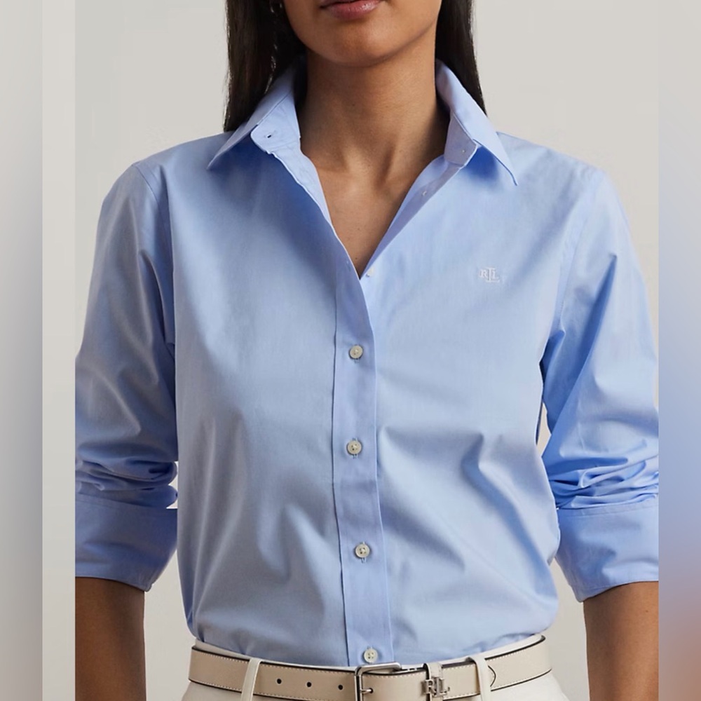Ralph Lauren Easy Care Stretch Cotton Shirt